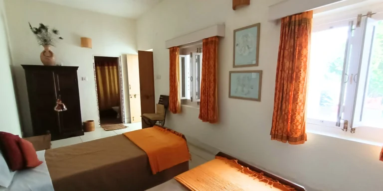 kesar room savista twin bed sun light view