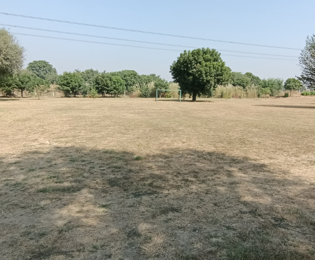 Outfield showing open space to do activities such as Yoga/Wellness Retreats