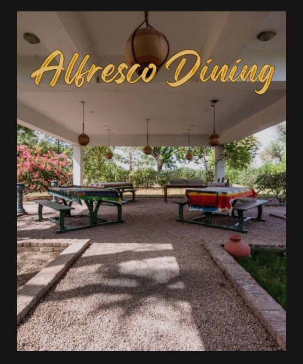 1. Al fresco Dining