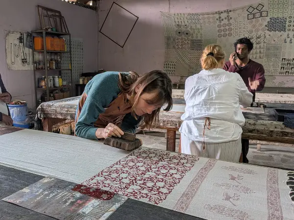 block printing